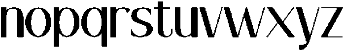 Imperium Regular otf (400) Font LOWERCASE