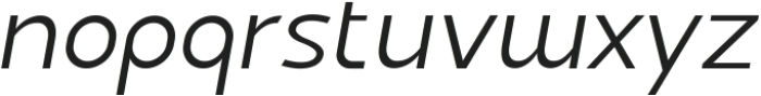 Imploe Light Italic ttf (300) Font LOWERCASE