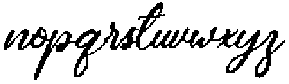 Impulse otf (400) Font LOWERCASE