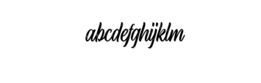 ImperfectaLight.ttf Font LOWERCASE