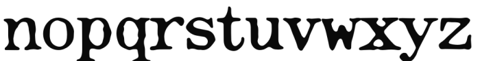 Imperial Grunge Regular Font LOWERCASE