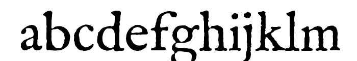 IM FELL English Roman Font LOWERCASE