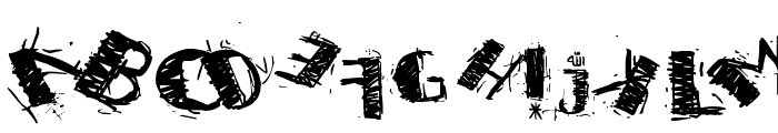 I'M NOT EMO Font UPPERCASE