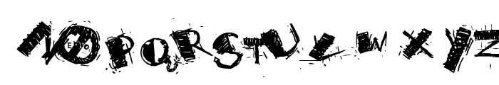 I'M NOT EMO Font UPPERCASE