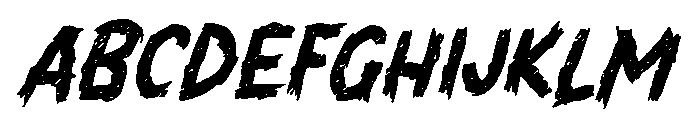 IMORSI Font UPPERCASE