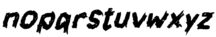 IMORSI Font LOWERCASE