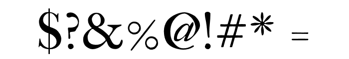 IM_FELL_French_Canon_PRO_Roman Font OTHER CHARS