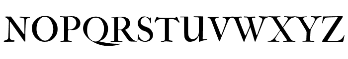 IM_FELL_French_Canon_PRO_Roman Font UPPERCASE