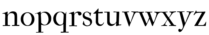 IM_FELL_French_Canon_PRO_Roman Font LOWERCASE