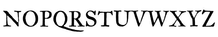 IM_FELL_Great_Primer_PRO_Roman Font UPPERCASE