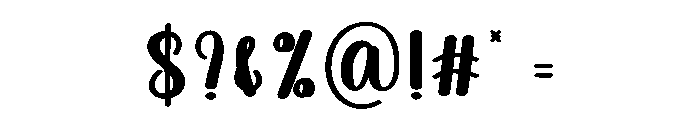 Image Font OTHER CHARS