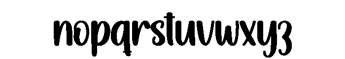 Image Font LOWERCASE