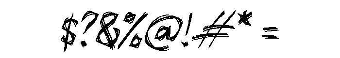 Imbas Font OTHER CHARS
