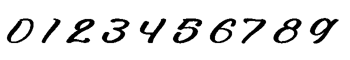 Imferture Roasted Font OTHER CHARS