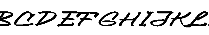 Imferture Roasted Font UPPERCASE