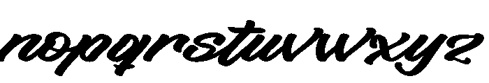 Imferture Roasted Font LOWERCASE