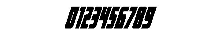 Impact Wrench Condensed Italic Font OTHER CHARS
