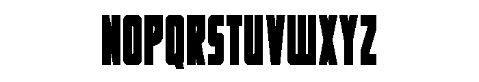 Impact Wrench Condensed Font UPPERCASE