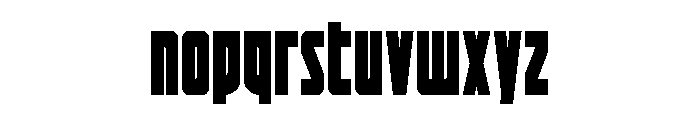 Impact Wrench Condensed Font LOWERCASE