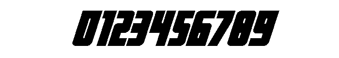 Impact Wrench Expanded Italic Font OTHER CHARS