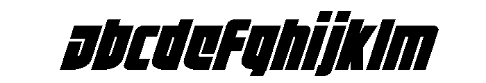 Impact Wrench Expanded Italic FONT