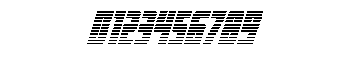 Impact Wrench Gradient 2 Ital Font OTHER CHARS