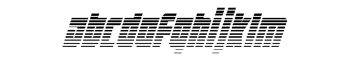 Impact Wrench Gradient 2 Ital FONT