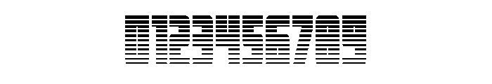 Impact Wrench Gradient 2 Font OTHER CHARS