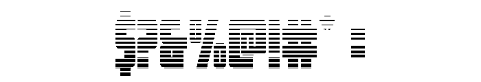 Impact Wrench Gradient Font OTHER CHARS