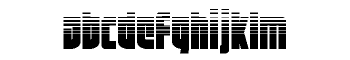 Impact Wrench Halftone FONT