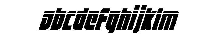 Impact Wrench Laser Italic FONT