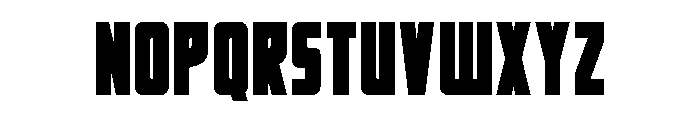 Impact Wrench Spaced Font UPPERCASE