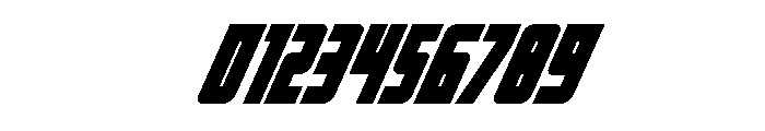 Impact Wrench Super-Italic Font OTHER CHARS