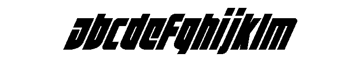 Impact Wrench Super-Italic FONT