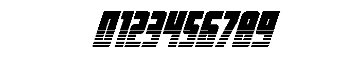 Impact Wrench Twotone Italic Font OTHER CHARS