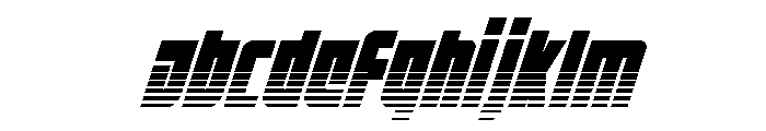 Impact Wrench Twotone Italic FONT