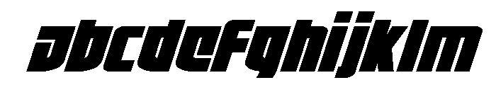 Impact Wrench Wide Italic FONT