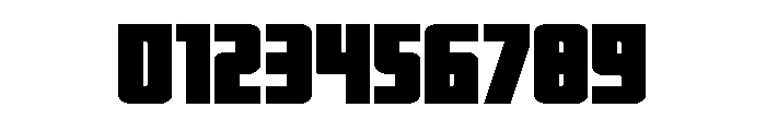 Impact Wrench Wide Font OTHER CHARS