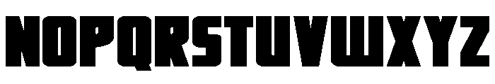 Impact Wrench Wide Font UPPERCASE