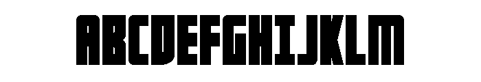 Impact Wrench Font UPPERCASE