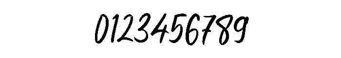 Impatiens Bounce Font OTHER CHARS