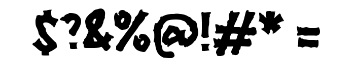 Imperfect Dodge Font OTHER CHARS