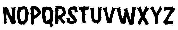 Imperfect Dodge Font UPPERCASE