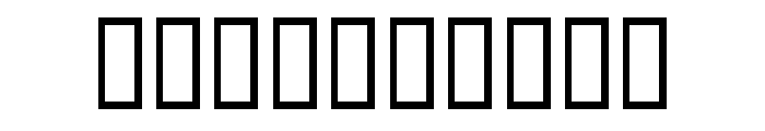 Imperial 1 Font OTHER CHARS