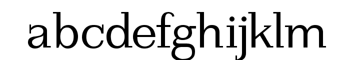 ImperiumSerif Font LOWERCASE