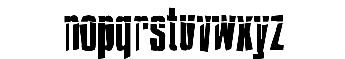 Impossible - Selfdestruct Font LOWERCASE