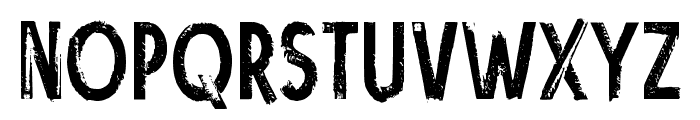 Imprecise Font UPPERCASE