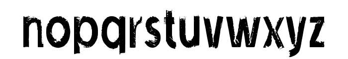 Imprecise Font LOWERCASE