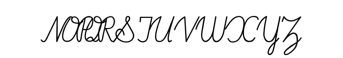 ImransSchool2-Italic Font UPPERCASE