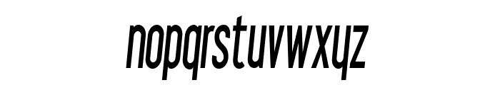 Impasto-ExtracondensedItalic Font LOWERCASE